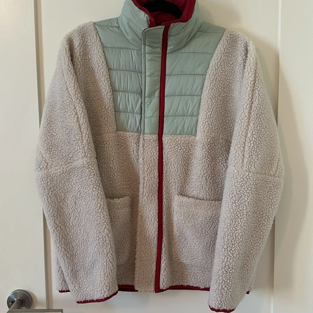 Oversized fleece jacket - Picture 3 of 6